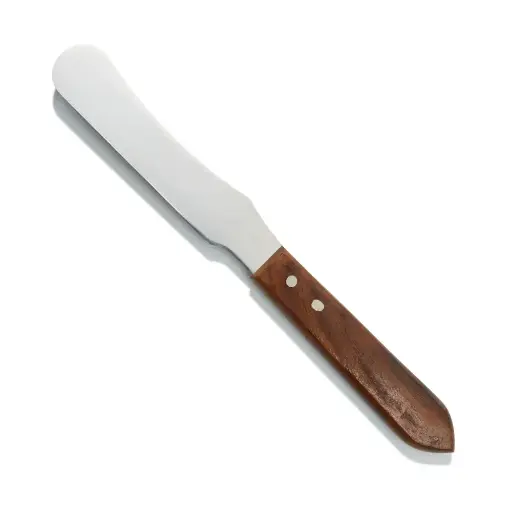SPATULE INOX COURBE 22CM